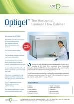 Optigel The Horizontal Laminar Flow Cabinet