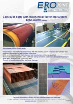 Conveyor belts ERO Joint®