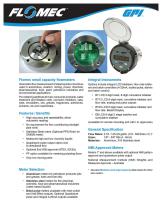 Flomec small capacity flowmeters