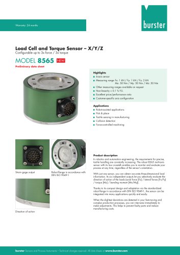 Data Sheet Motel 8565