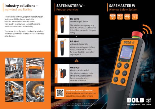 Wireless Safety System RE 6900