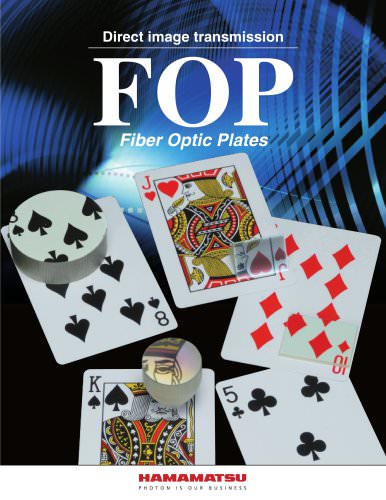 FOP (FIBER OPTIC PLATE)