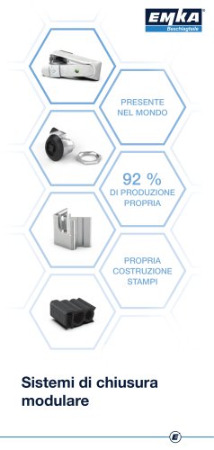 Sistemi di chiusura modulare