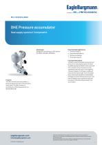 DHE Pressure accumulator