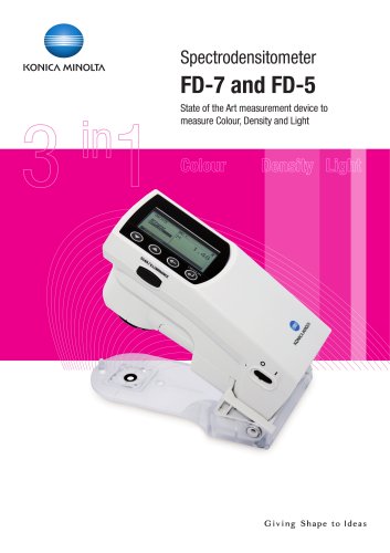 Spectrodensitometers FD-7 / FD-5