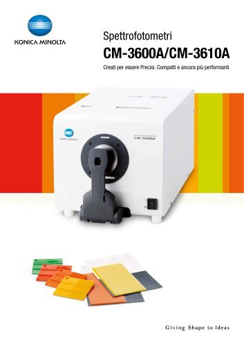 Spettrofotometri CM-3600A / CM-3610A