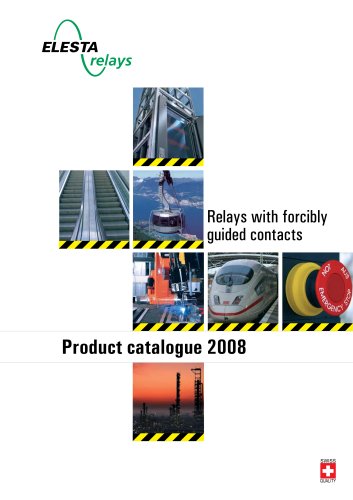 ELESTA relays: Relays with force guided contacts