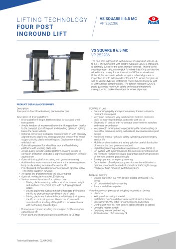 VS SQUARE II 6.5 MC