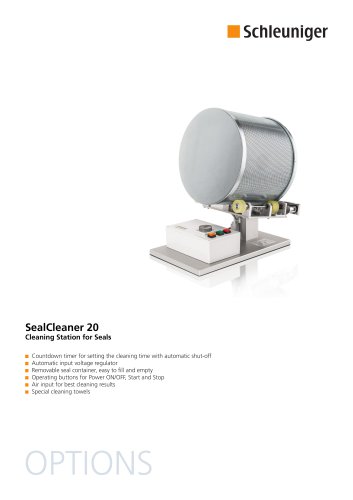 SealCleaner 20 Datasheet