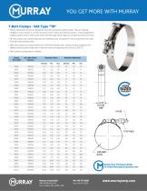 T-Bolt Clamps - SAE Type “TB"