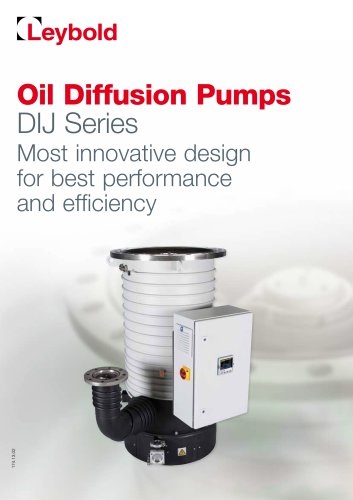 DIJ - Oil Diffusion Pumps