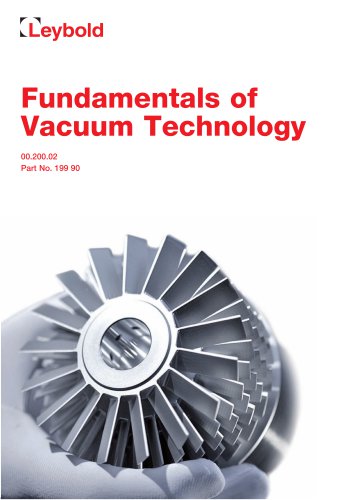 Fundamentals of Vacuum Technology