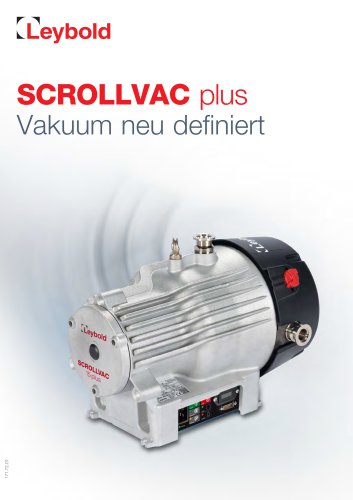 SCROLLVAC plus - Defining Vacuum