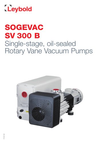 SOGEVAC SV 300 B