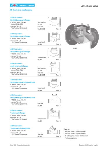 ARI-Check valve