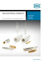 ODU Electrical Contacts – Catalog