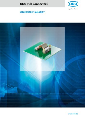 ODU MINI-FLAKAFIX&reg; Board-to-Wire connector in 1.27mm x 2.54mm size &ndash; Catalog