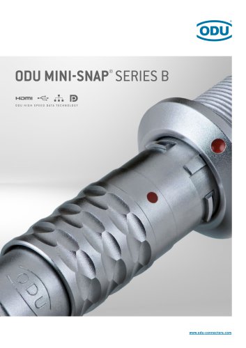 ODU MINI‐SNAP&reg; Series B &ndash; Catalog