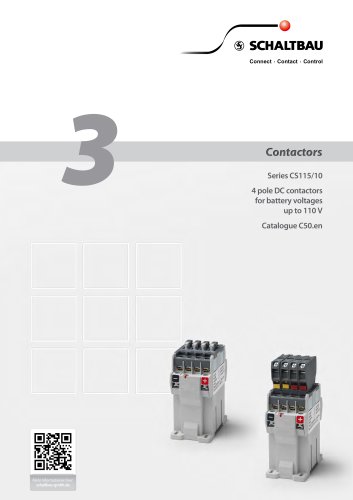 DC contactors 4 pole