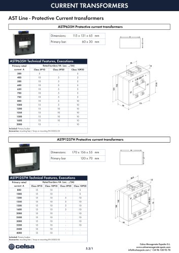 05-Protective current transformers AST Line