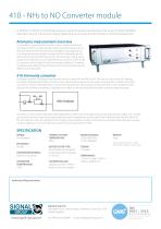 410 - NH3 to NO Converter module