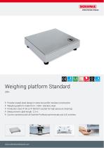 289x Weighing platform Standard