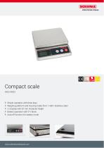 Compact scale 9202/9203