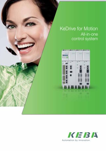 KeDrive for Motion All-in-one control system