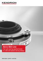 Spring-applied-brakes -Servo Slim Line (Englisch)