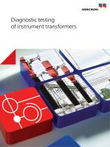 Diagnostic testing of instrument transformers