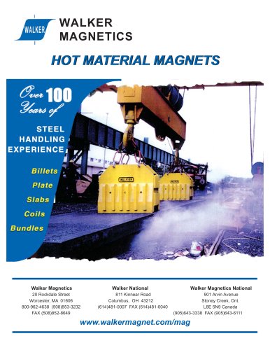 Heatmaster Series steel mill magnets