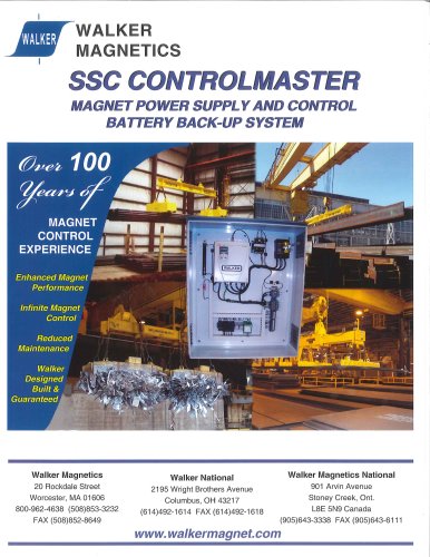 SSC Controlmaster digital power converter, magnet controller