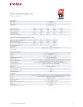 Datasheet Speedmarker 300