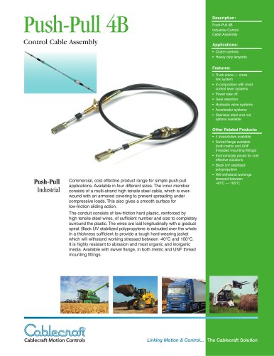 Push-Pull Cable - 4B