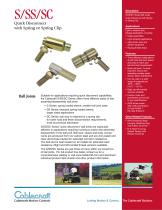S, SS & SC Ball Joints: Industrial