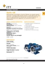 Catalogo Lowara 50 Hz Elettropompe di Superficie - 14