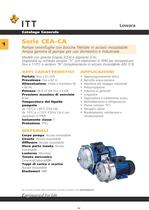 Catalogo Lowara 50 Hz Elettropompe di Superficie - 7