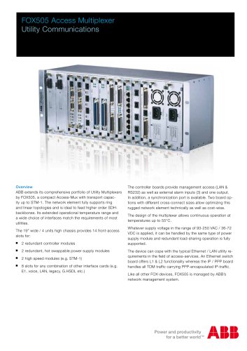 FOX505 Access Multiplexer