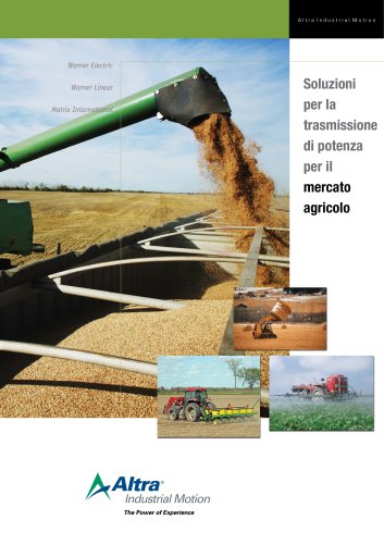 Power Transmission Solutions for the Farm and Agriculture Market