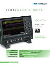 DEBUG IN  HIGH DEFINITION HDO6000A