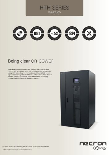 HTH Series 100 - 800 KVA