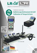 Calibration of Torque & Force