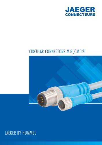 Circular Connectors M8 / M12 Main Catalogue