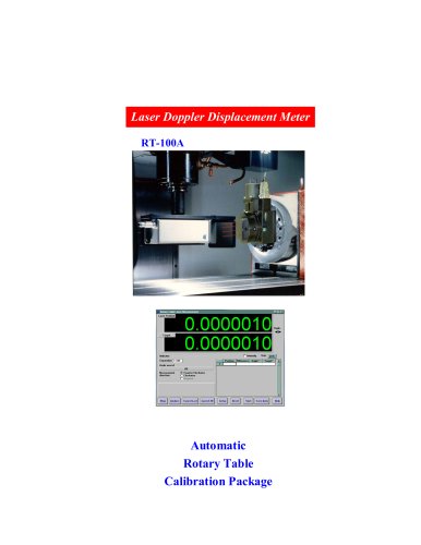 Automatic Rotary Table Calibration Package