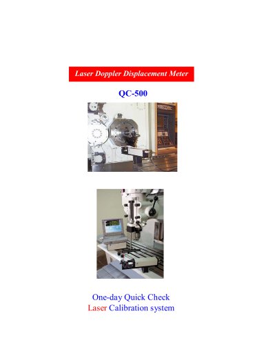 QC-500 One-day Quick Check Laser Calibration System