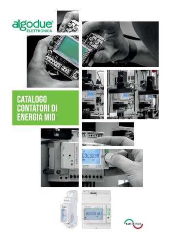 CATALOGO CONTATORI DI ENERGIA MID