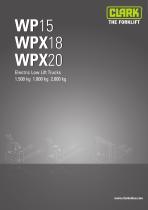 Specification sheet WP15-WPX18/20