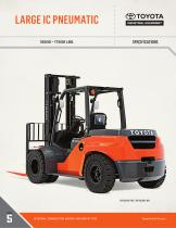 LARGE IC PNEUMATIC FORKLIFT