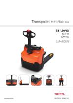 BT Levio Serie W - Transpallet elettrico 1.6 t - 1