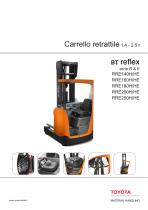 BT Reflex serie R & E - Carrello retrattile 1.4 - 2.5 t - 1